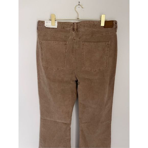 AMERICAN EAGLE Stretch Corduroy Super High-Waisted Plus Size Flare Pants Sz 18 - Picture 9 of 10